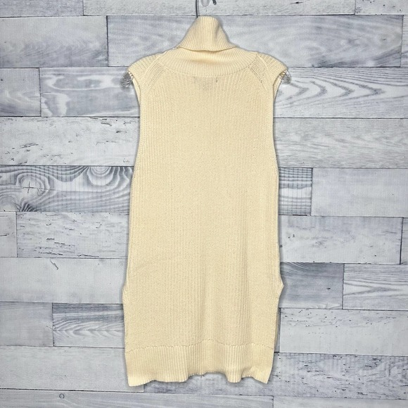 🍉 Banana Republic High Low Sleeveless Turtleneck - Picture 6 of 6